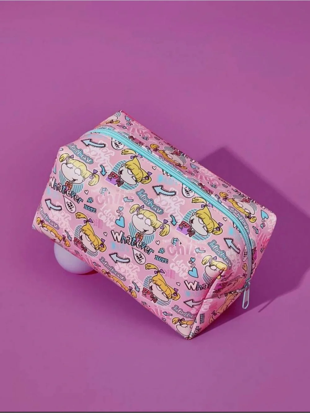 90s nickelodeon angelica rugrats Travel Pouch
